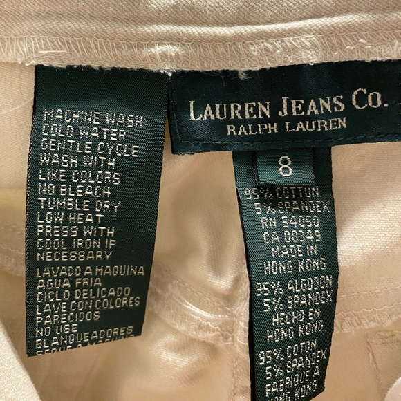 Cream Ralph Lauren Jeans - Picture 6 of 6